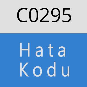 C0295 hatasi