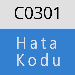 C0301 hatasi