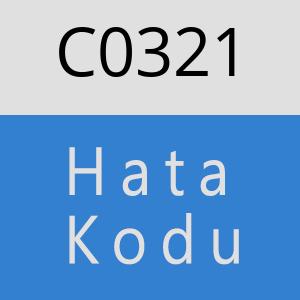 C0321 hatasi