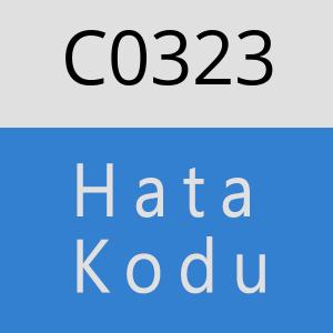 C0323 hatasi