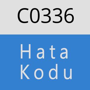 C0336 hatasi