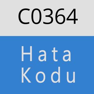 C0364 hatasi