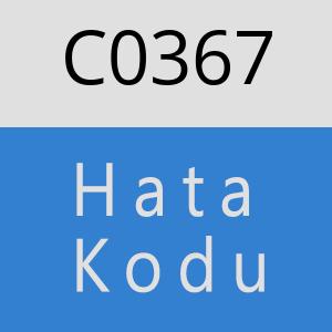 C0367 hatasi