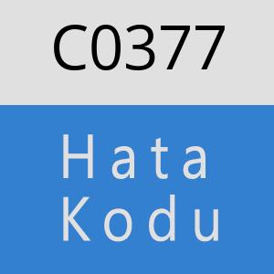 C0377 hatasi