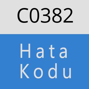 C0382 hatasi