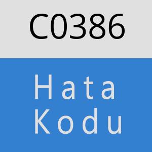 C0386 hatasi