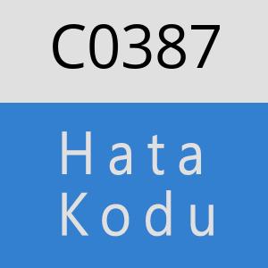 C0387 hatasi