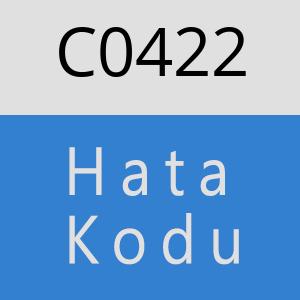C0422 hatasi