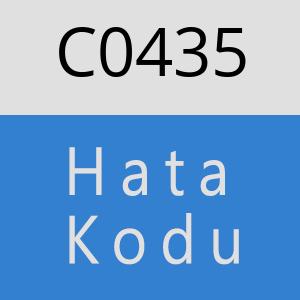 C0435 hatasi