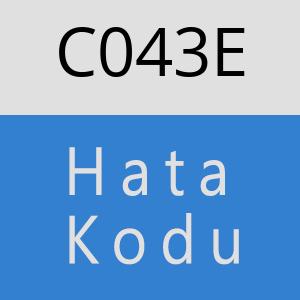 C043E hatasi