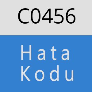 C0456 hatasi