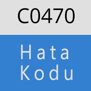 C0470 hatasi