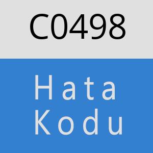 C0498 hatasi