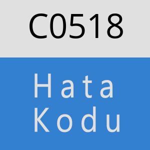 C0518 hatasi