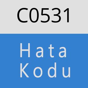 C0531 hatasi