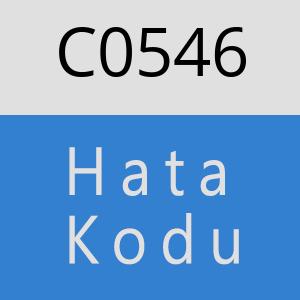 C0546 hatasi