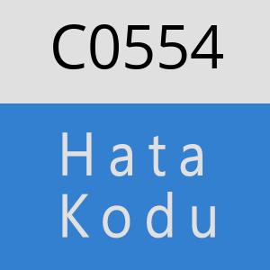 C0554 hatasi