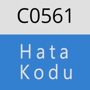 C0561 hatasi