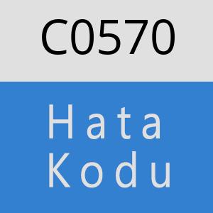 C0570 hatasi