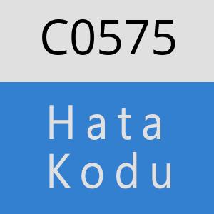 C0575 hatasi