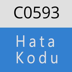 C0593 hatasi