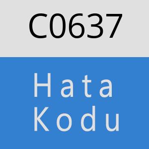 C0637 hatasi