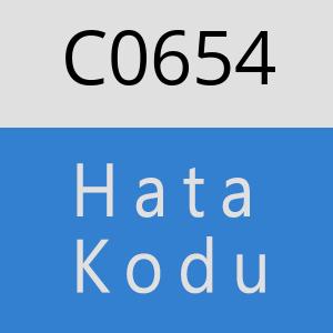C0654 hatasi