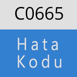 C0665 hatasi