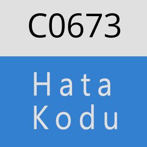 C0673 hatasi