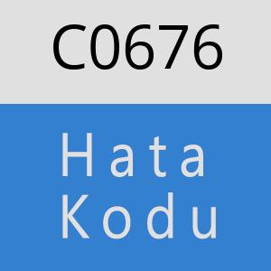 C0676 hatasi