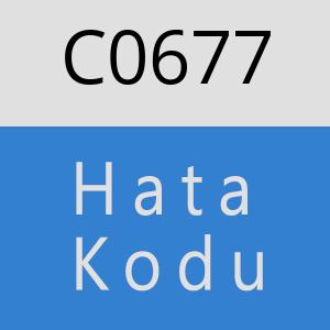 C0677 hatasi