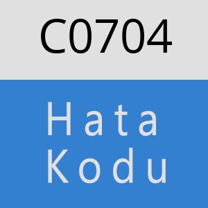 C0704 hatasi