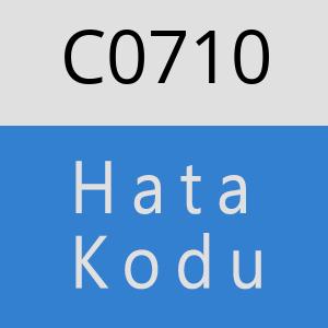 C0710 hatasi