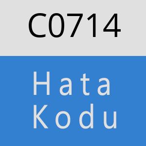 C0714 hatasi