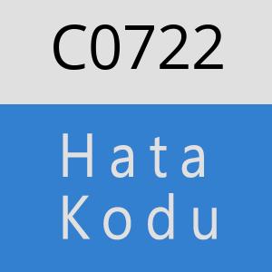 C0722 hatasi