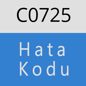 C0725 hatasi