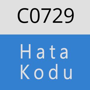 C0729 hatasi