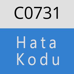 C0731 hatasi