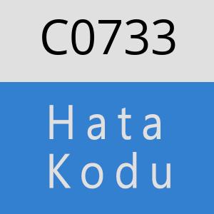 C0733 hatasi