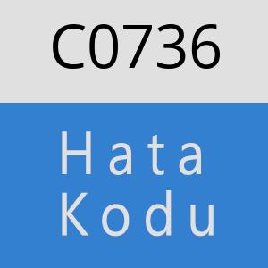 C0736 hatasi