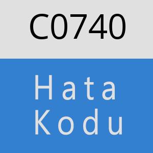 C0740 hatasi