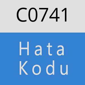 C0741 hatasi