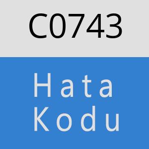 C0743 hatasi