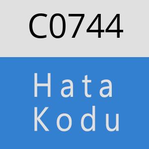 C0744 hatasi