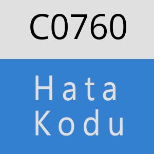 C0760 hatasi