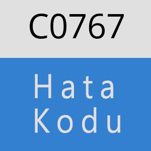 C0767 hatasi