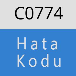 C0774 hatasi