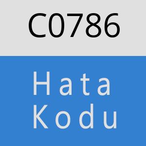 C0786 hatasi