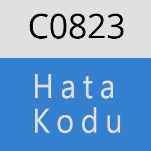 C0823 hatasi