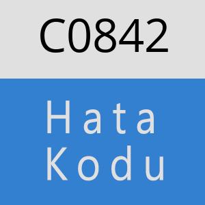 C0842 hatasi